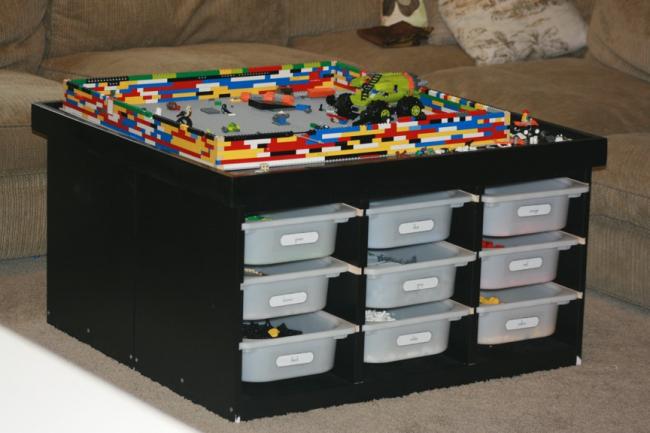 organized legos